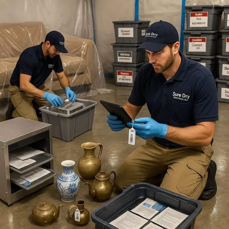 Content Protection and Restoration process in Irvington, NJ
