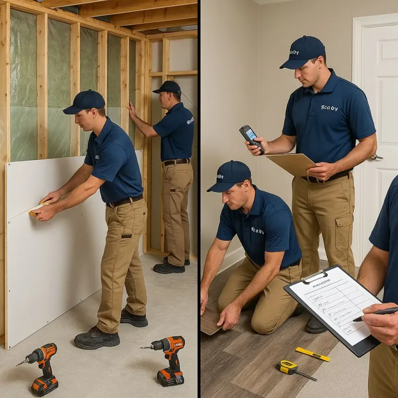 Repairs and Reconstruction process in Irvington, NJ